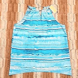 MICHAEL KORS TURQUOISE TANK
